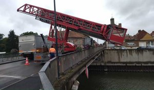 Bouchain : une nacelle négative pour contrôler le pont 