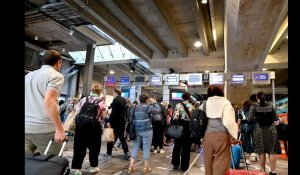 VIDEO. SNCF: les usagers dénoncent le manque d'informations lors de la panne géante à Montparnasse