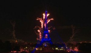 Au pied de la Tour Eiffel, un 14-Juillet presque comme un autre