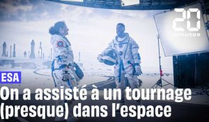 ESA : On a assisté au tournage d'un clip (presque) dans l'espace