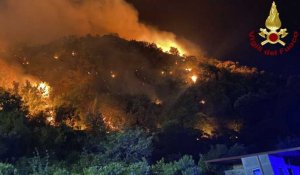 Italie : incendies et canicule en Sicile, violents orages dans le Nord