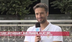 Tony Estanguet (Paris-2024) : "J'ai hâte de voir mon pays briller à l'occasion des Jeux"