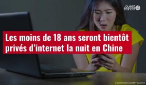 VIDÉO. Les moins de 18 ans seront bientôt privés d’internet la nuit en Chine