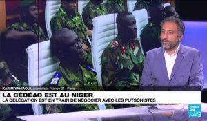 Niger: l'intervention militaire "dernière option sur la table", selon la Cédeao