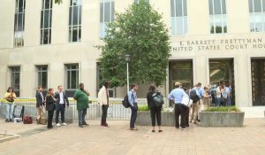 Etats-Unis: la presse entre dans le tribunal où Trump est attendu