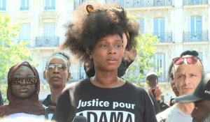 "Aujourd'hui notre liberté est bafouée", lance Assa Traoré