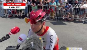 VIDÉO. Tour de France : Bryan Coquard (Cofidis) a envie de « bien faire » à Limoges 