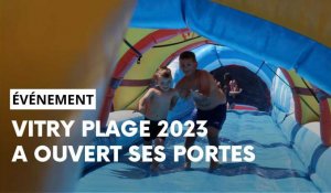 Vitry Plage 2023 a ouvert ses portes à Vitry-le-François