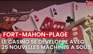 Le casino de Fort-Mahon-plage se développe avec 25 nouvelles machines à sous