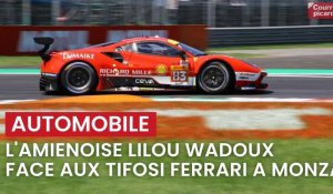Automobile 6 heures de Monza avec l’Amiénoise Lilou WADOUX, piloté officielle Ferrari en catégorie GT