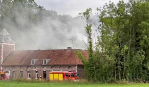 Incendie dans une propriété agricole ce dimanche à Mazinghem