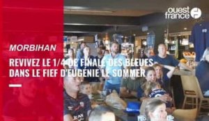 VIDEO. Coupe du monde féminine : revivez le quart de finale des Bleues avec la famille d'Eugénie Le Sommer