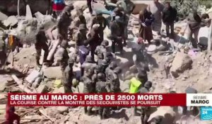 Édition spéciale : au Maroc, le bilan provisoire du séisme monte à près de 2 500 morts