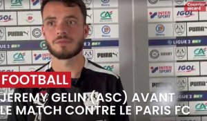Interview de Jérémy Gélin, milieu de terrain de l'Amiens SC