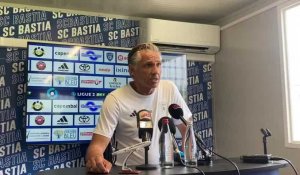 SC Bastia :  Régis Brouard  avant le match contre Angers samedi 23 septembre