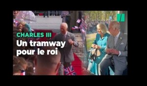 Charles III et la reine Camilla, en visite à Bordeaux, s’offrent une virée royale en tramway