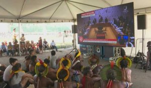 Brésil: des autochtones arrivent à la Cour suprême pour une décision dans un procès clé
