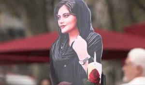 Paris: manifestation un an après la mort de Mahsa Amini en Iran