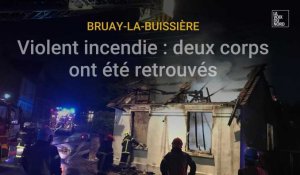 Incendie à Bruay : deux corps retrouvés, les recherches sont terminées