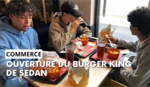Ouverture du fast-food  Burger King a Sedan