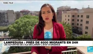 Italie : Lampedusa n'arrive plus à faire face à l'affluence des migrants, selon son maire