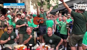 VIDÉO. Grosse ambiance dans le centre-ville de Nantes avant le match Irlande-Tonga