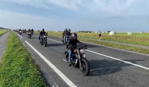 Boulonnais : l’impressionnant défilé des Harley-Davidson !