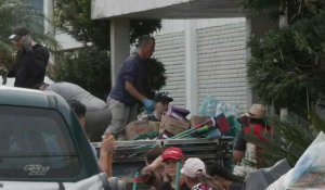 Brésil : bénévoles et habitants aident à nettoyer Muçum après le passage du cyclone