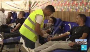 Marocains et étrangers donnent leur sang pour les blessés du séisme