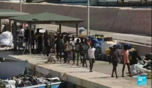 Migrants à Lampedusa : Ursula von der Leyen promet un "plan d'action" pour aider l'Italie