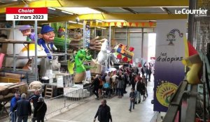 VIDÉO. Carnaval de Cholet : le public invité à découvrir les chars en avant-première cet après-midi