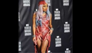 Lady Gaga : sa robe en viande exposée au musée