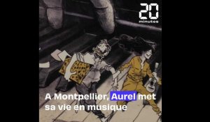 Montpellier : Le dessinateur Aurel expose ses œuvres inspirées de son autre passion, la musique
