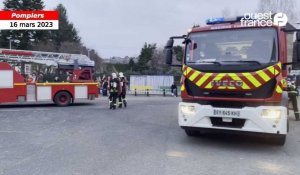 VIDÉO. Un exercice d’évacuation incendie en cours au lycée Marie-Curie à Vire Normandie 