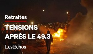 Paris, Rennes, Marseille…Des tensions éclatent dans plusieurs villes après le 49.3