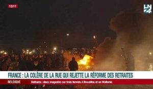 Retraites en France: la colère de la rue