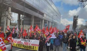 Retraites: la contestation se poursuit à Rennes