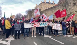 Rassemblement contre la réforme des retraites à Boulogne-sur-Mer