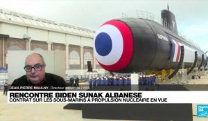 Alliance AUKUS : l’Australie va acheter cinq sous-marins américains à propulsion nucléaire