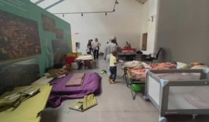 nondations en Italie: le musée Classis de Ravenne transformé en refuge pour les sinistrés
