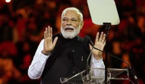 En visite à Sydney, Narendra Modi accueilli comme une rock star par la diaspora indienne