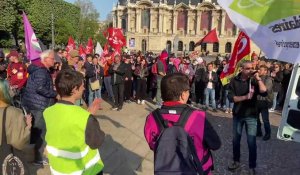 Lille : une manifestation en piqûre de rappel contre la réforme des retraites