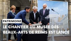 Les opérations d'extension et de réhabilitation du musée des Beaux-Arts de Reims commencent