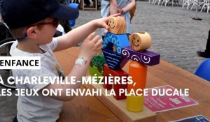 La place Ducale de Charleville-Mezières transformée en salle de jeu géante