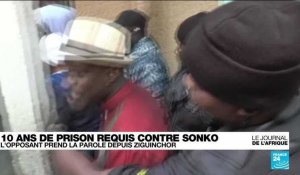 Au Sénégal, dix ans de réclusion requis contre Ousmane Sonko qui annonce rentrer à Dakar
