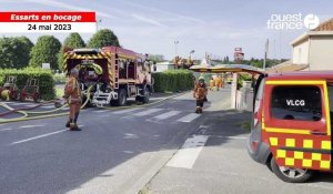 VIDÉO. Un incendie se déclare dans une crèche de Vendée 