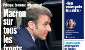 Retour médiatique du président français: "Emmanuel félicite Macron"