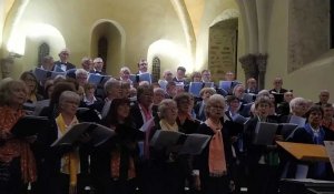 concert la Clé des Champs avec la Chorale de Bozel à l'église Saint-Laurent d'Ugine, samedi 13 mai 2023.