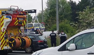 Un accident de voitures à Villeneuve d'Ascq sur la RD700 a fait 4 victimes dont 3 policiers