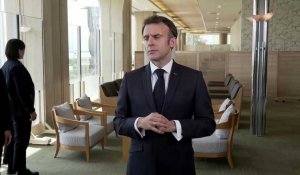 Avoir permis à Zelensky de se rendre au G7 fait "l'honneur de la France" (Macron)